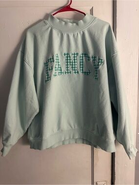 Fancy Mint Green Cozy Crewneck Sweatshirt